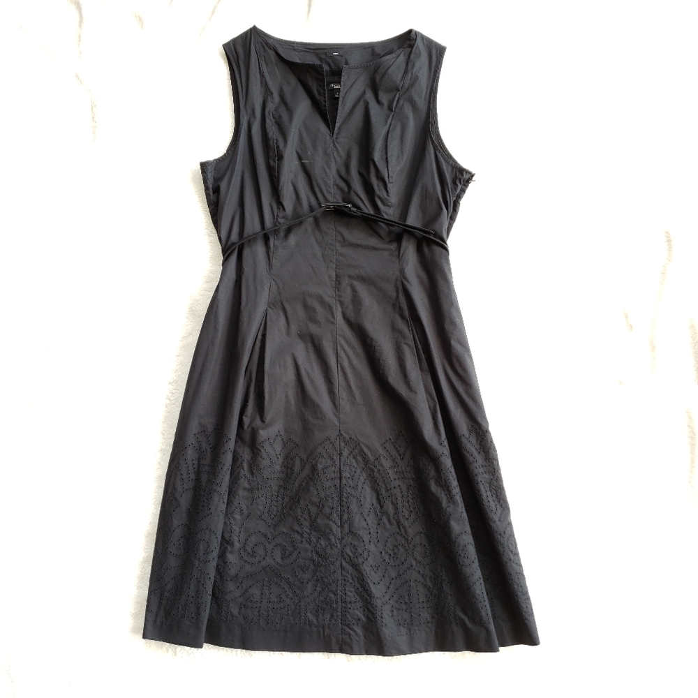 Talbots Black Cotton Dress